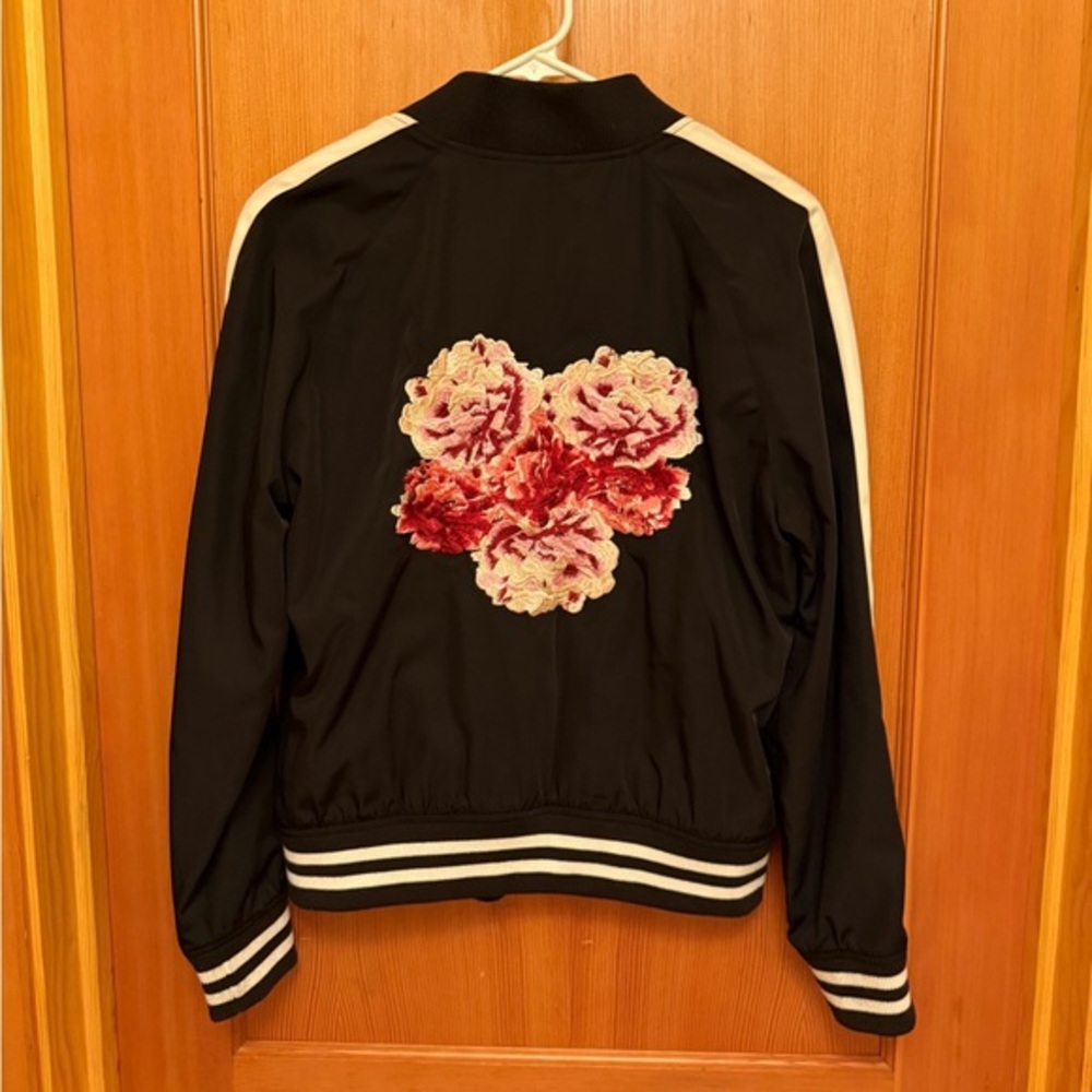 Guess Vintage Embroidered Lined Bomber Jacket